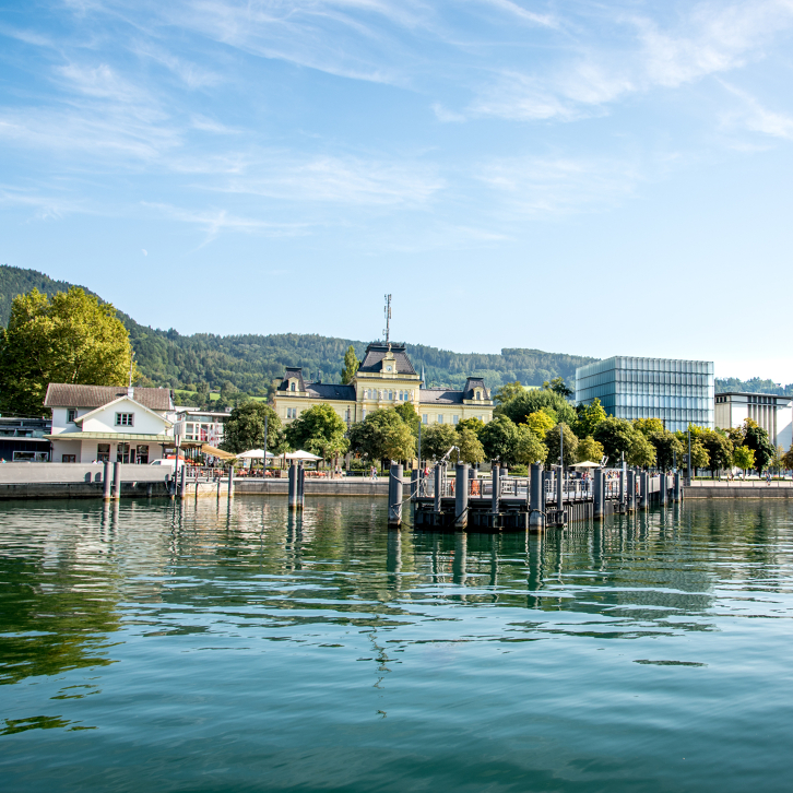 Panorama of Bregenz Harbor © Christiane Setz - visitbregenz