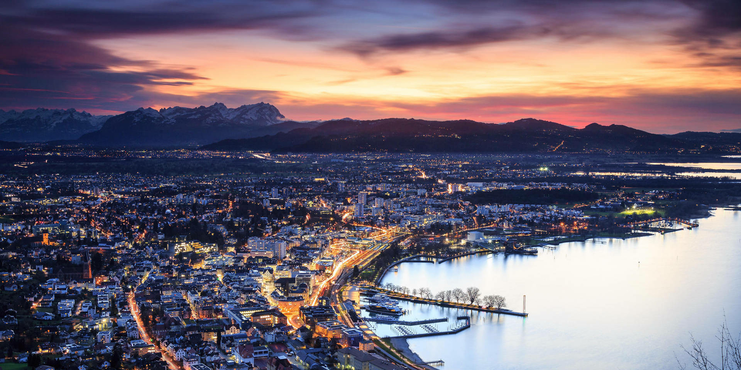 Bregenz bei Nacht © Christian Möhrle